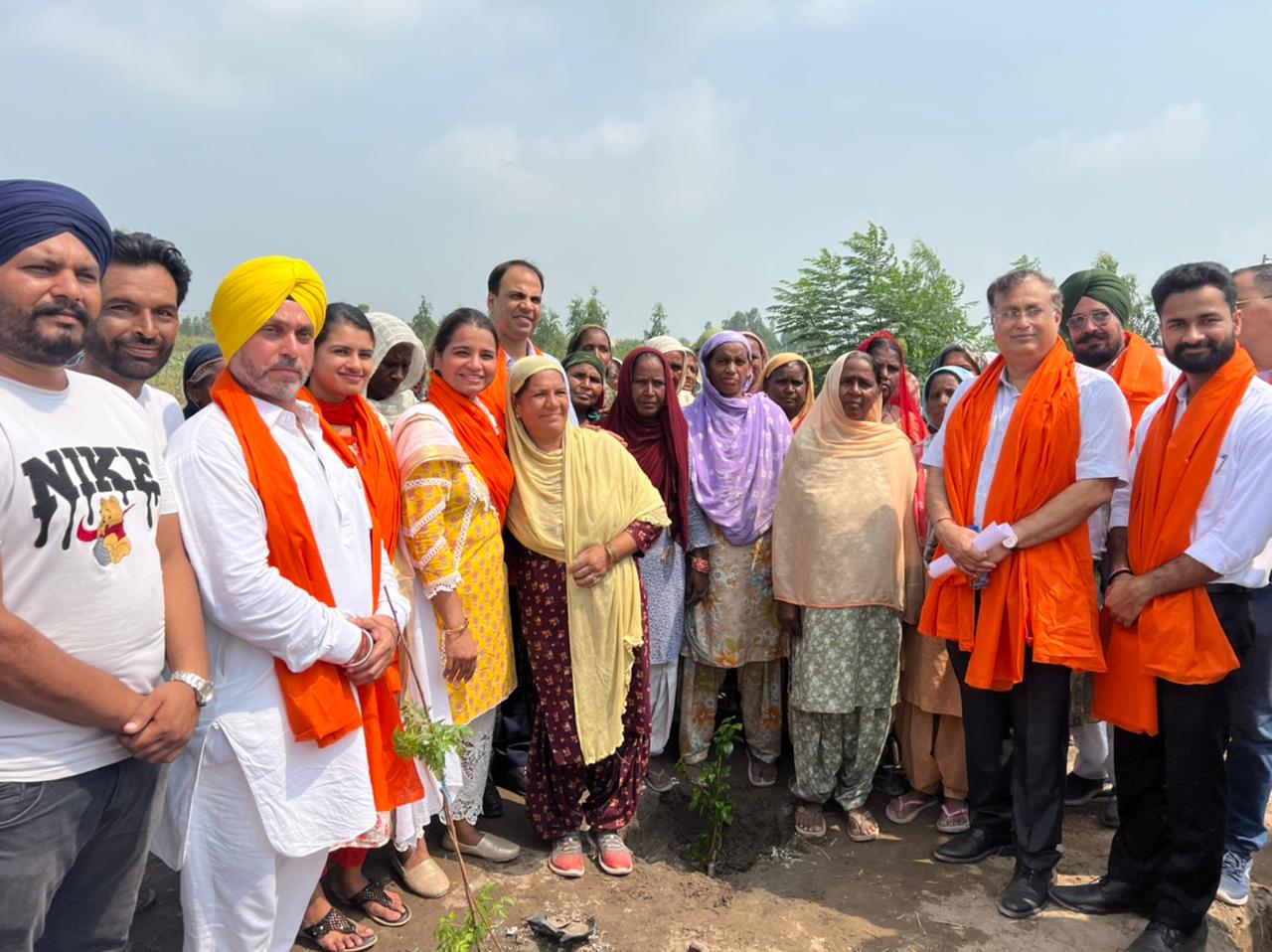 Read more about the article NREGA Team Visited ECO-AAS forest created by District administration and  AASEHSAAS in Presence of Gunjeet Ruchi Bawa AAP State Joint Secretary Youth